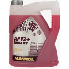 Охлаждающая жидкость (антифриз)   -40C, 5л   (AF 12+, красный)   MANNOL