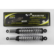 Амортизаторы (пара)   Delta   340mm, регулируемые   (хром)   NDT