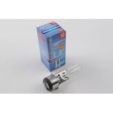 Лампа BA20D (2 уса)   12V 50W/50W   (белая)   BEST   (mod:B)