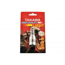 Лампа BA20D (2 уса)   12V 35W/35W   (белая, высокая)   (блистер)   TAKAWA