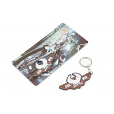 Брелок резиновый   HARLEY EAGLE   (#KML)