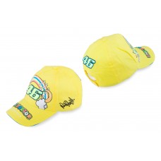 Бейсболка   46 VALENTINO ROSSI   (желтая, 100% хлопок)   (mod:2)
