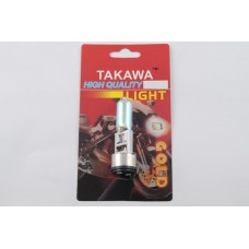 Лампа BA20D (2 уса)   12V 35W/35W   (хамелеон радужный)   (блистер)   TAKAWA   (mod:A)