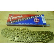 Цепь трансмиссии   428-128H   Zongshen ZS125/150GY, ЯВА, ИЖ,  МУРАВЕЙ   (желтая) (ЧЕХИЯ)   VCH