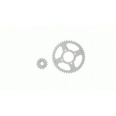 Звезды трансмиссии (пара)   Zongshen ZS125J   428-15T + 428-45T   (TM)   EVO