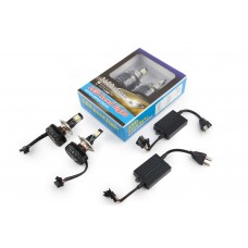 Лампы диодные автомобильные H4   (пара)   (12V 3600 LUMENS, три кристалла, принуд. охлаждение)   (аналог ксенона)   IZEN