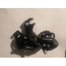 Переключатель скоростей велосипеда задний (крепеж на ось)   (HG-63)   (SAIGUN)   KL