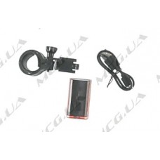Стоп-сигнал   (в сборе)   велосипедный   (универсальный) (LED JY-6015 U)   KL