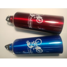 Велосипедная фляга (алюминиевая) (750ml)   (цвет в ассортименте)   FM
