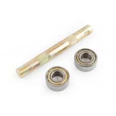 Ось каретки велосипедная   (клин)   (L-140mm) (+ 2 подшипника 6902-ZZ) VERE