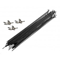 Спица велосипедная   (L-224mm, 14G)   (144шт) (черные)   OEM