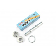 Каретка велосипедная разборная   (клин)   (L-145mm)   (без подшипников)   YKX
