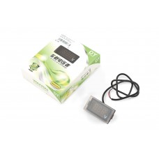 Цифровой вольтметр DC 12V   (врезной, прямоугольный, красный)   YOUYOU