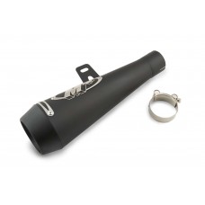 Глушитель (тюнинг)   340mm   (нержавейка, сопло, черный, прямоток)   118