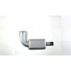 Глушитель   м/б 190N (12Hp)   (плоский, крепления на 2 болта)   DIGGER