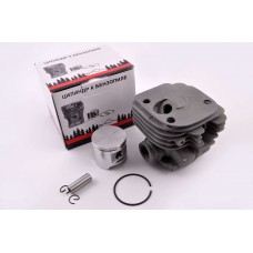 Поршневая б/п (ЦПГ)   для Husqvarna 365   (Ø48, круглая)   (черная)   WOODMAN