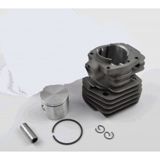 Поршневая б/п (ЦПГ)   для Husqvarna 350   (Ø44, низкая)   (черная)   WOODMAN   (mod.A)