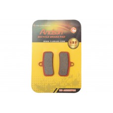 Колодки велосипедні гальмівні (дискові) Saint 2009, zee (mod:SBP-1039) ANDSON