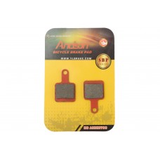 Колодки тормозные велосипедные (дисковые) 37х4х23   SR Suntour mechanical   (mod:SBP-1040)