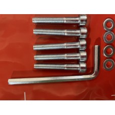 Болты крышки вариатора   Honda DIO AF18/27   (шестигранный шлиц, 5шт)   SHUK