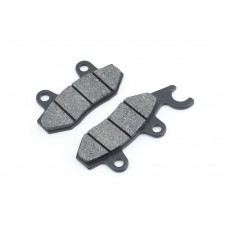 Колодки тормозные (диск)   4T GY6 50-150   (RACE/STORM, ухо в лево, черные)   SUNY