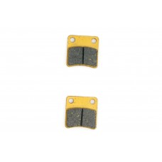 Колодки тормозные (диск)   Zongshen WIND/GY50-80   (желтые)