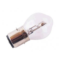 Лампа BA20D (2 уса)   12V 25W/25W   (груша)   TOPCROWN