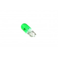Лампа Т10 (безцокольная)   12V 3W   (габарит, приборы)   (зеленая)   YWL