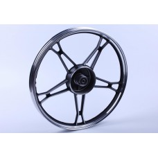 Диск колеса   1,2 * 17   (перед, барабан)   (легкосплавный, черный)   Delta AMG