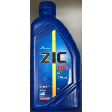 Масло   4T, 1л   (SAE 10W-40, полусинтетика,  M-5)   ZIC VDKI