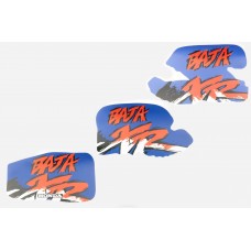 Наклейки (набор)   Honda BAJA   (34х21см, 5шт)   (#5739)