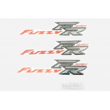 Наклейки (набор)   Yamaha FUZZY   (30х7см, 4шт)   (#7461)