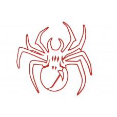 Наклейка   декор   SPIDER   (13х13см)   (#6883)
