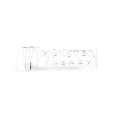 Наклейка   буквы   MONSTER ENERGY   (19х7см, 2шт, хром)   (#4750D)