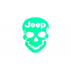 Наклейка   логотип   JEEP   (16x13см)   (#HQ092)