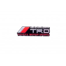 Наклейка   шильдик   TRD   (11x3см)   (#1670)