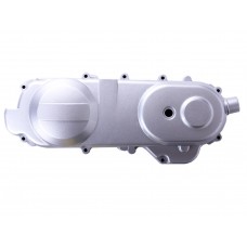 Крышка вариатора   4T GY6 50   (12 колесо, 139QMB, серебристая) AMG