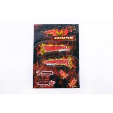 Наклейки   (набор) МИНСК   (33х22см) EVO
