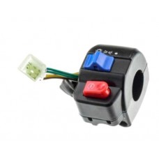 Блок кнопок руля   (правый)   4T GY6 50   (диск)   (черные)   KOMATCU