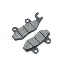Колодки тормозные   (диск)   4T GY6 50-150   (RACE/STORM, ухо в право, черные)   KOMATCU
