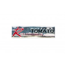 Наклейка   R TOMATO (14х6см)