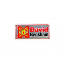 Наклейка   DAVID BECKHAM (16х5см)