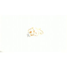 Наклейка   декор   DOG   (12x9cм, красная, левая)   (#HQ007RL)