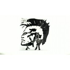 Наклейка   декор   PUNK HEAD   (_х_см)