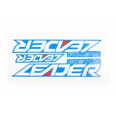 Наклейки (набор)   Honda LEADER CUSTOM   (20х4см, 3шт)   (#1228)