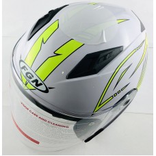 Шлем открытый   (mod:FX-515) (size:L,белый)   FGN