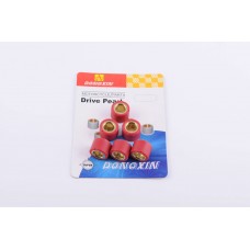 Ролики вариатора   4T GY6 125/150   18*14   17,0г   (красные)   DONGXIN