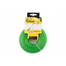 Леска мотокосы   Ø2,4mm, 15 метров   (круглая, зеленая)   ZHGT