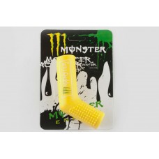 Резинка заводной ножки   MONSTER ENERGY   (универсальная, желтая)   XJB