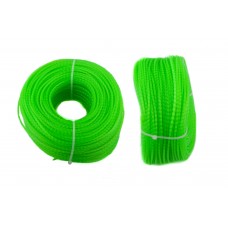 Леска мотокосы   Ø2,7mm, 100 метров   (косичка, зеленая)   BEST